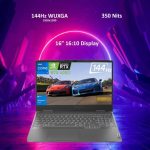 Lenovo LOQ 16 AI-Tuned Gaming Laptop - Raptor Lake - 13th Gen Core i7 13620H Processor 16GB 512GB 8-GB NVIDIA GeForce RTX4060 GDDR6 GC 16" WUXGA 1200p IPS 350nits AG 144Hz G-Sync Display Nahimic Audio Backlit KB TPM2.0 (Storm Grey, NEW)